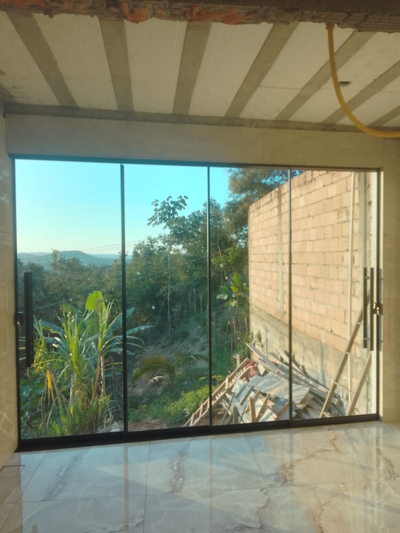 Porta de Vidro Temperado